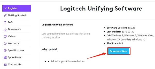 download-logitech-software