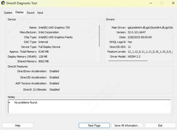 check-graphics-information-via-directx