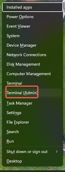 terminal-admin