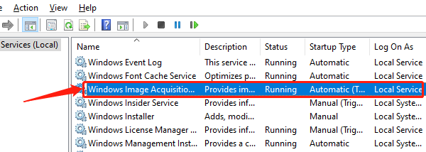 check-windows-image-acquisition-service