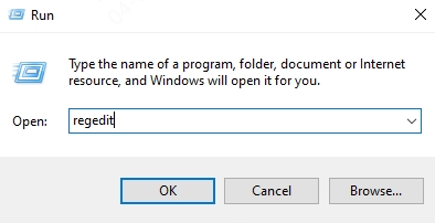 regedit
