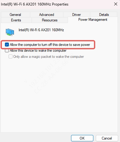 disable-power-management
