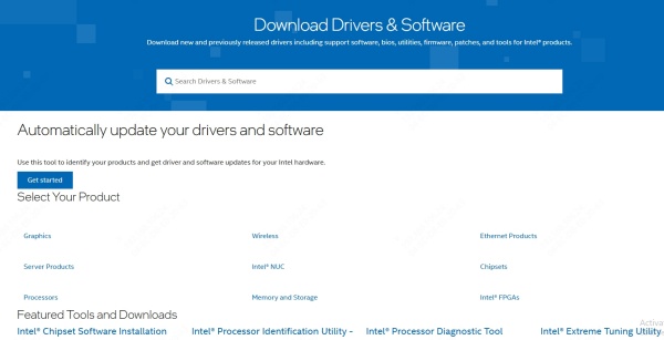 intel-download-center