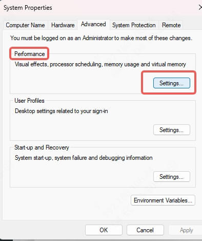 performance-settings
