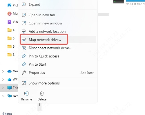 map-network-driver