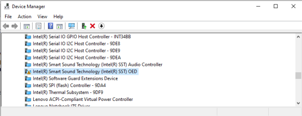 intel-sst