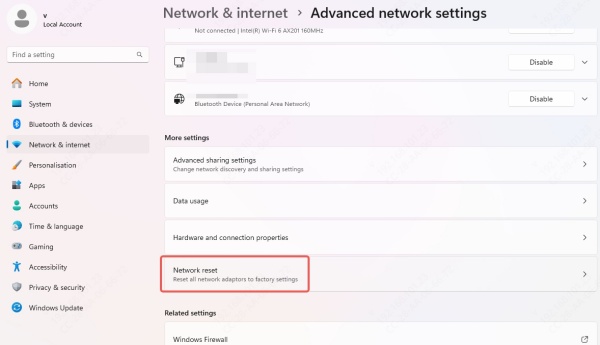 network-reset