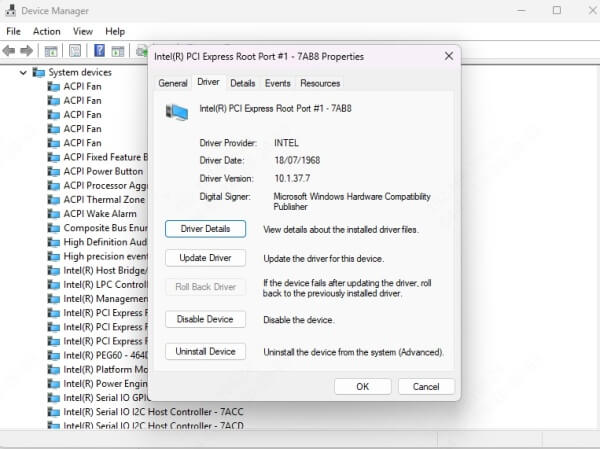 chipset-driver-information