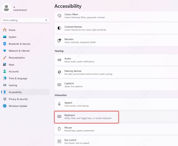 keyboard-settings