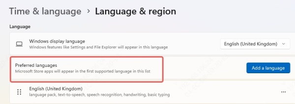 preferred-language-settings