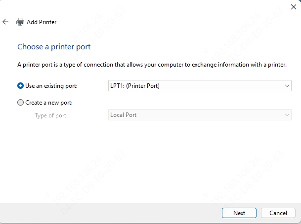 use-a-existing-port