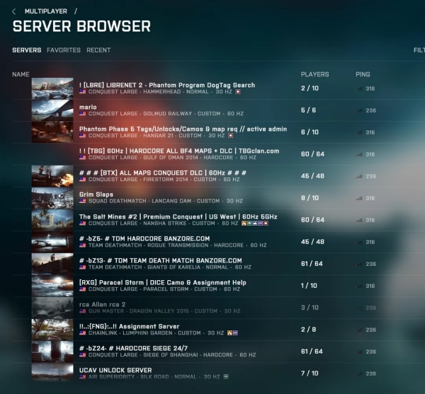 change-server-battlefield-4
