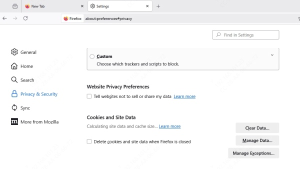firefox-clear-data
