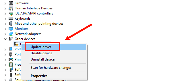 select-update-driver