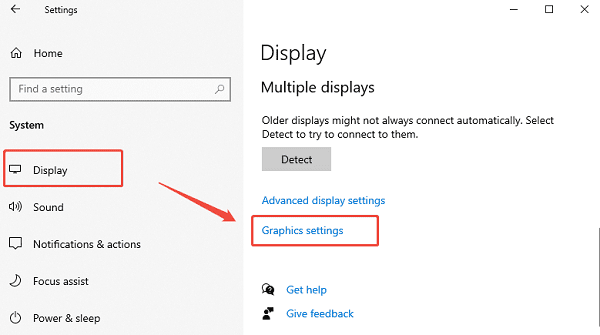 go-to-graphics-settings