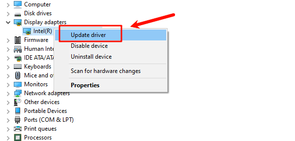 select-update-driver