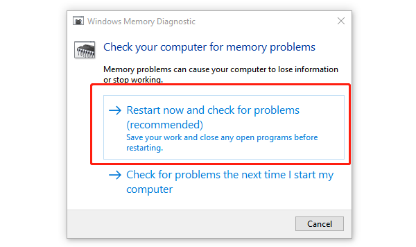 windows-memory-diagnostic