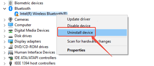 select-uninstall-device