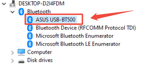 find-ASUS-USB-BT500