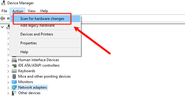 scan-for-hardware-changes scan-for-hardware-changes