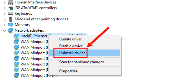 select-uninstall-device