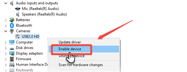 select-enable-device select-enable-device