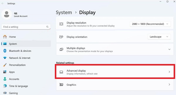 click-advanced-display