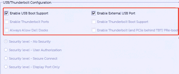 verify-thunderbolt-settings