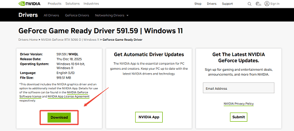 download-the-latest-driver download-the-latest-driver