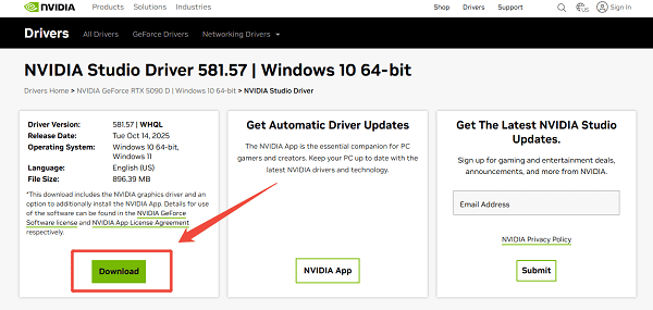 download-the-latest-driver download-the-latest-driver