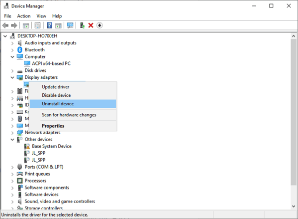 uninstall-display-adapter