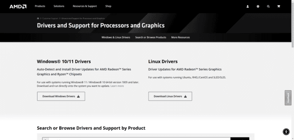 visit-amd-support