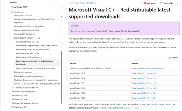 download-redistributable