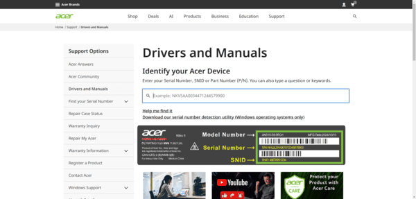 acer-support