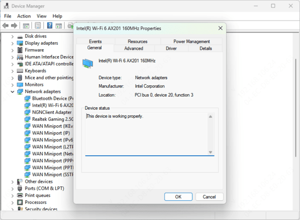 wifi-properties