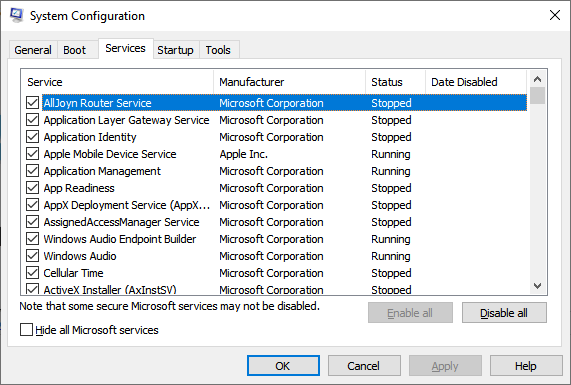 system-configuration-services
